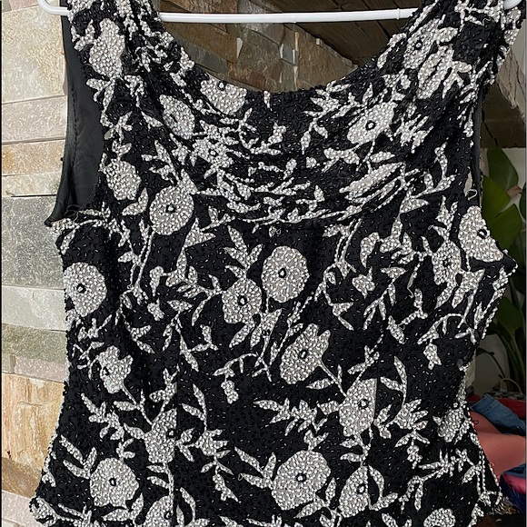 Melanie Lyne sequinned top size 8 - Picture 1 of 6